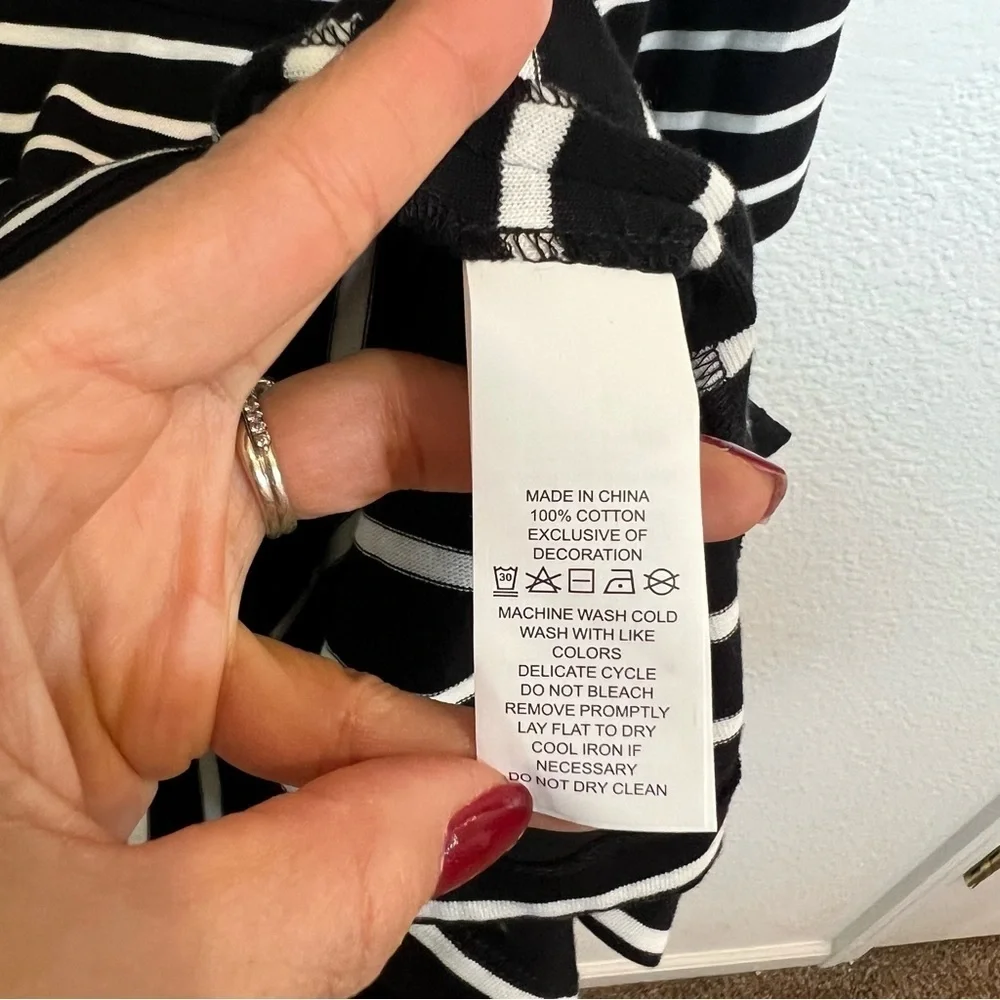 kate spade black white